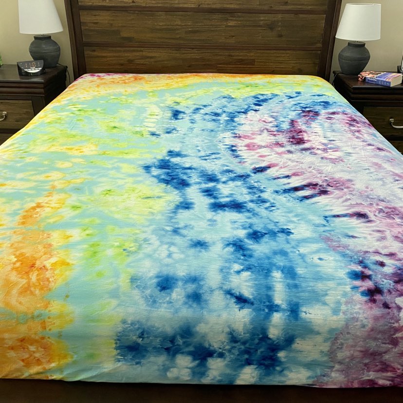 Tie Dye Fitted Sheet