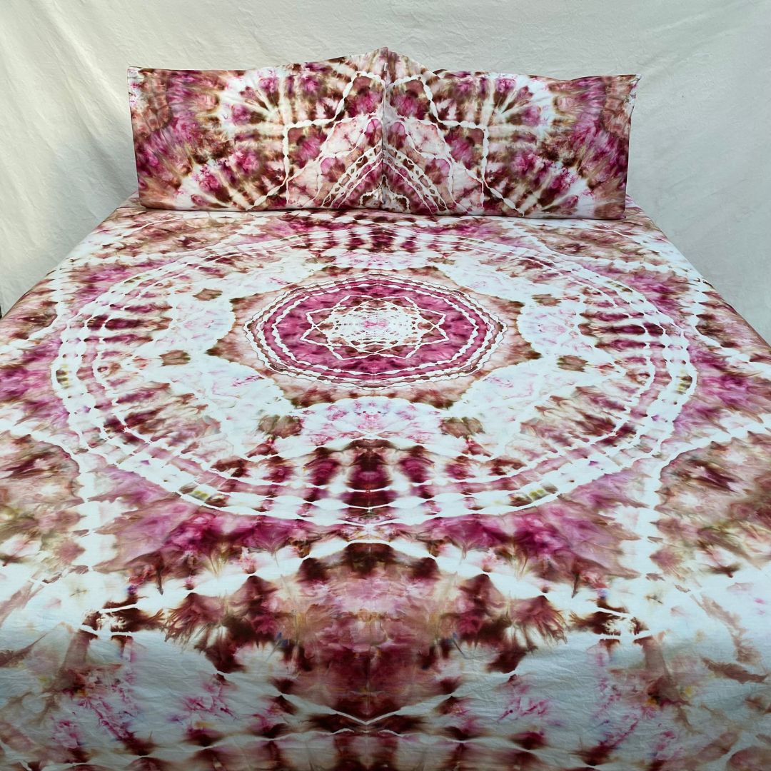 Mahogany Whisper - Tie dye bedding