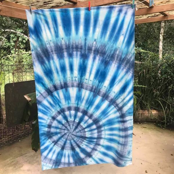 Tie Dye Spiral Sarong