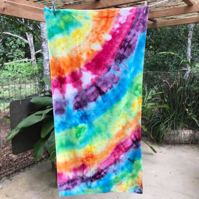 Design your own | Tie Dyed Towel | Ripple Design