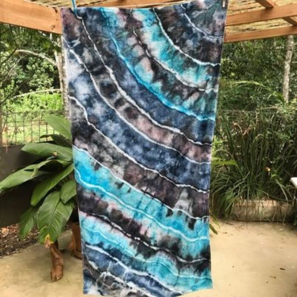 Design your own | Tie Dyed Towel | Ripple Design