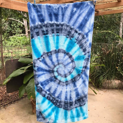 Design your own | Tie Dyed Towel | Spiral Design