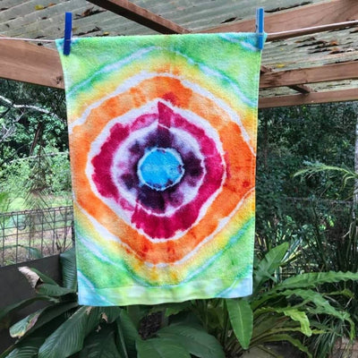 Tie Dye Hand Towel