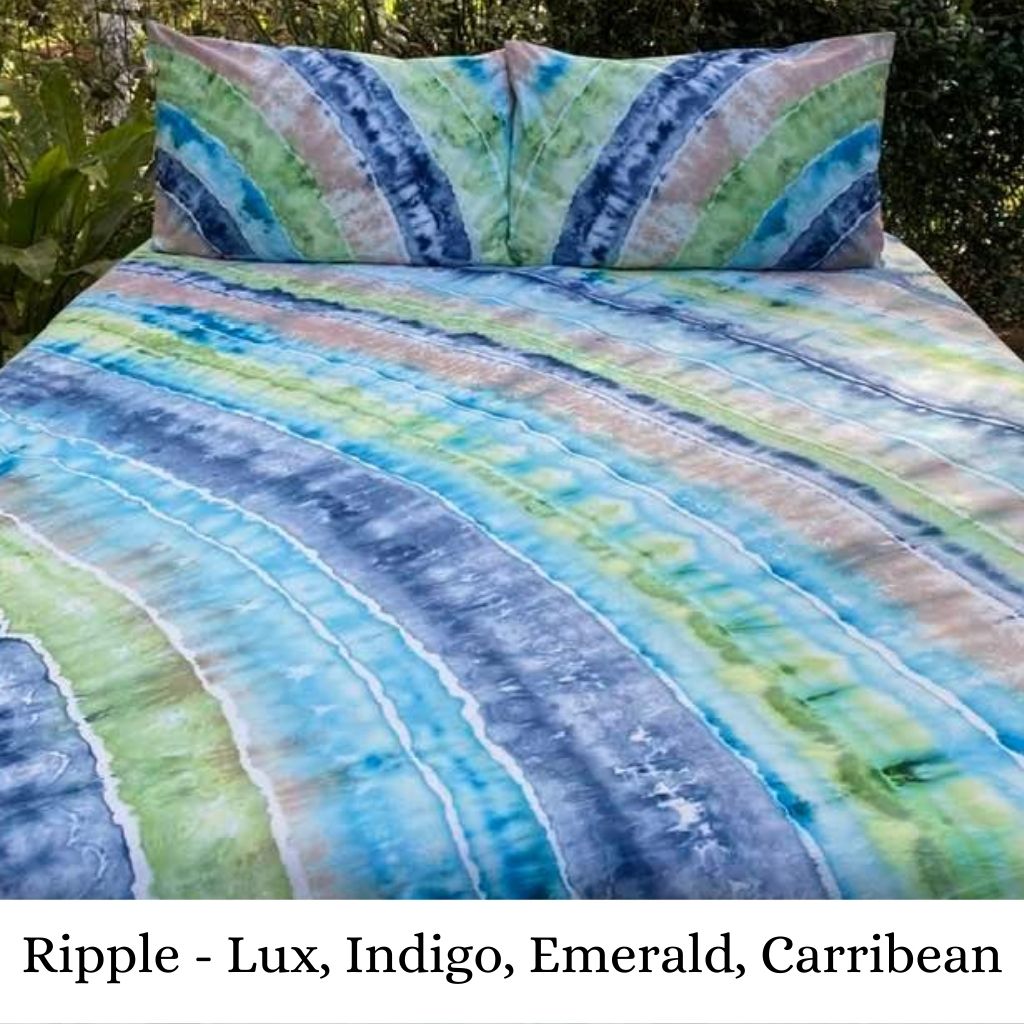 tie dye bedding Sewcial Dyes Australia